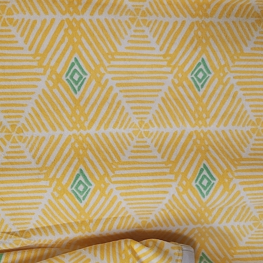 Stan Herman  Coastal Mosaic Ripples Zip Lounge/ Robe Dress Sunshine Size Small - Picture 15 of 16